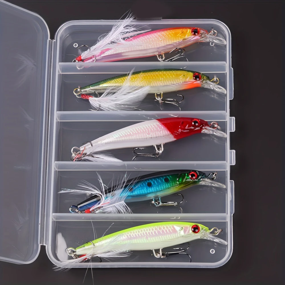Fishing Hook Treble - Laser 3D Ogen Bionische Minnow Vissen