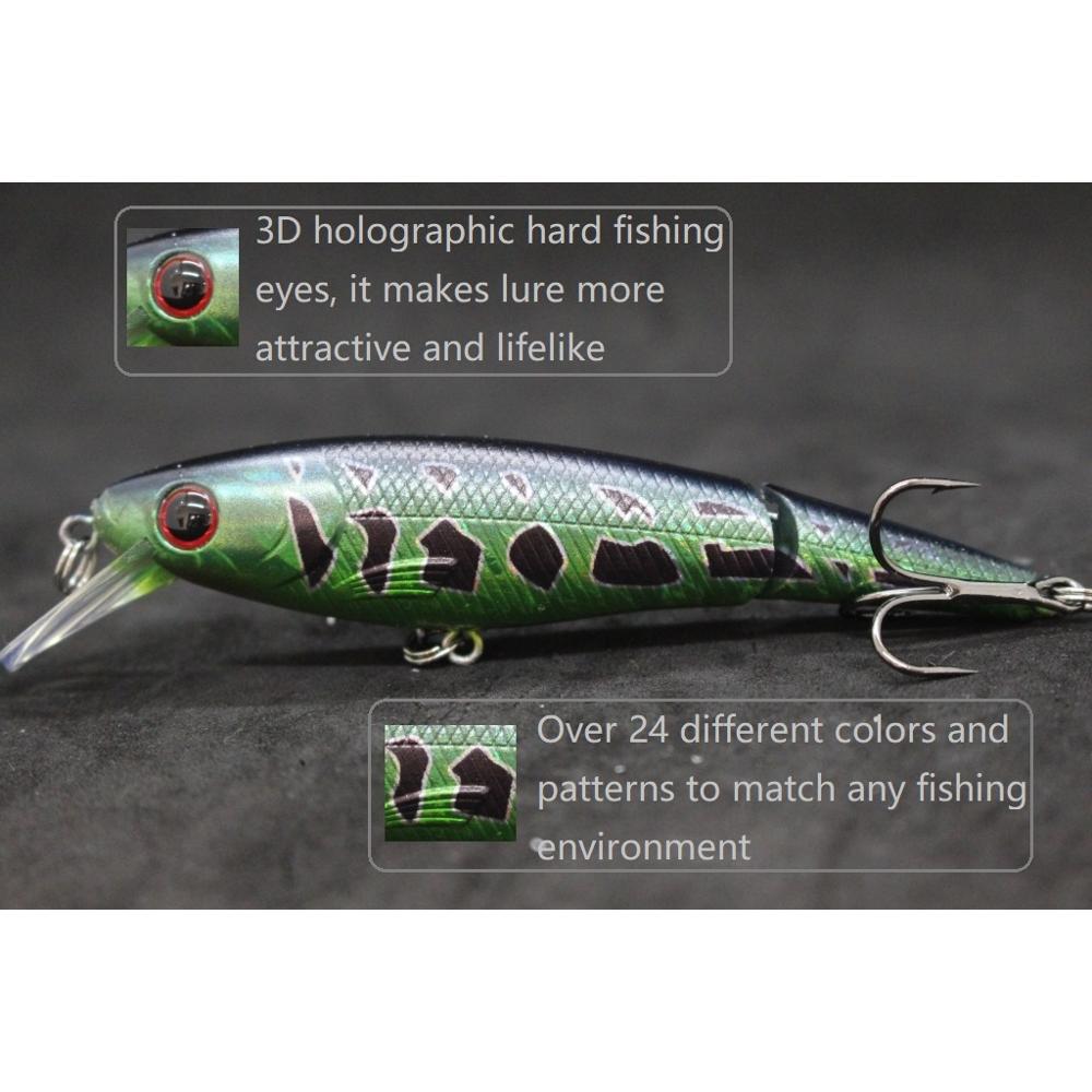 WLure Vislokmiddelen 10cm 14g  - Fishing Hook Size recensie en prijs