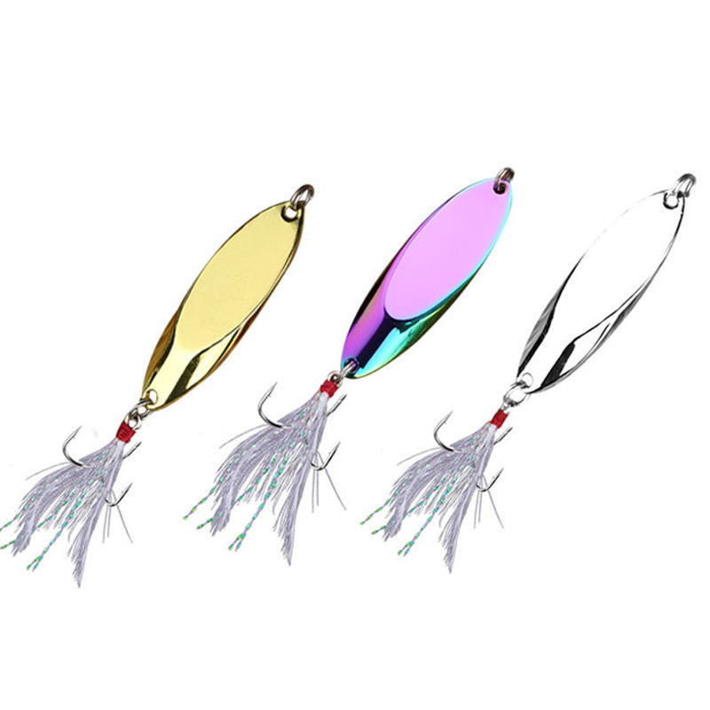 1 st 2.5g-35g Metalen Lepel Lo - Fishing Hook Treble recensie en prijs