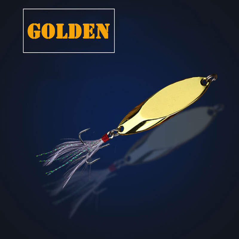1 st 2.5g-35g Metalen Lepel Lo - Fishing Hook Treble recensie en prijs