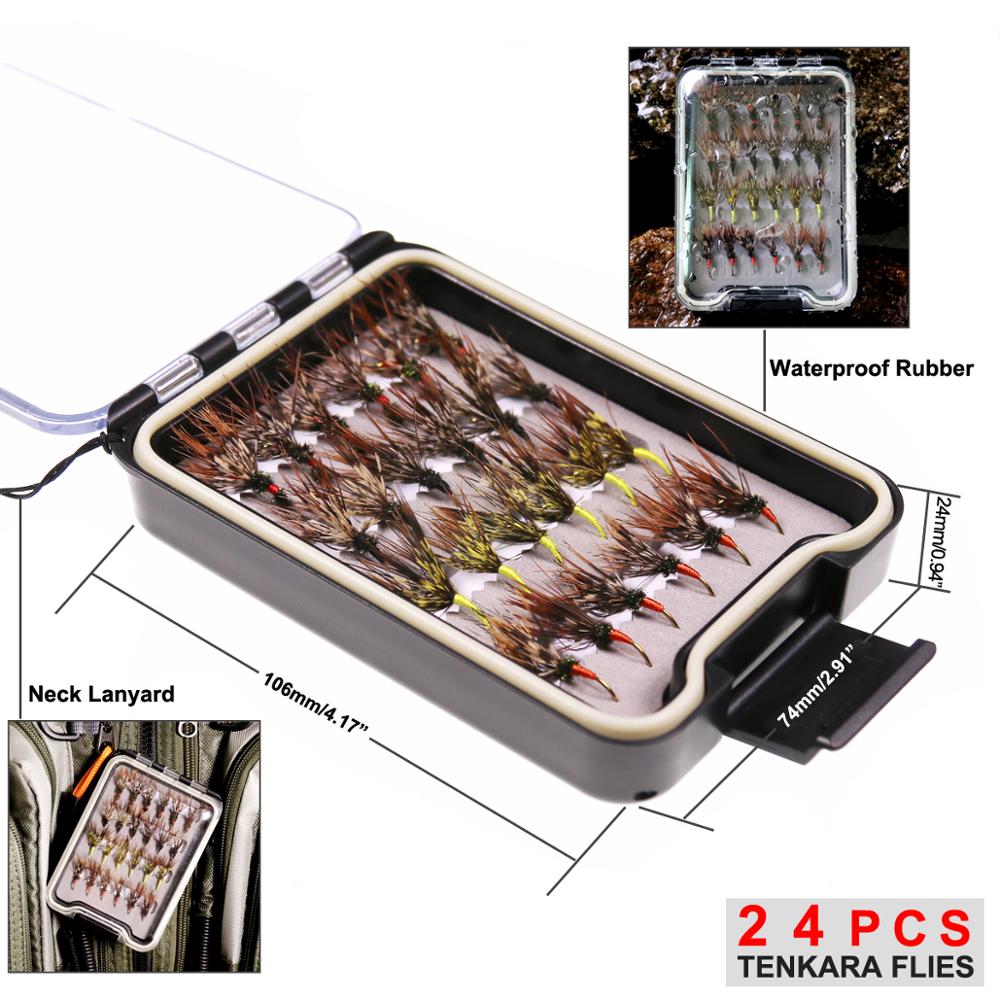 Bimoo 24 Stks/doos Tenkara Vli - Fishing Hook Size recensie en prijs