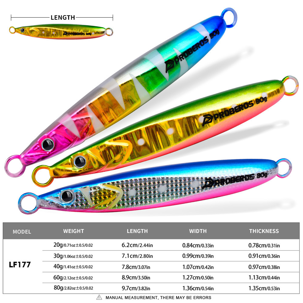 LHFSH Lichtgevende Metalen Jig - Fishing Hook Treble recensie en prijs