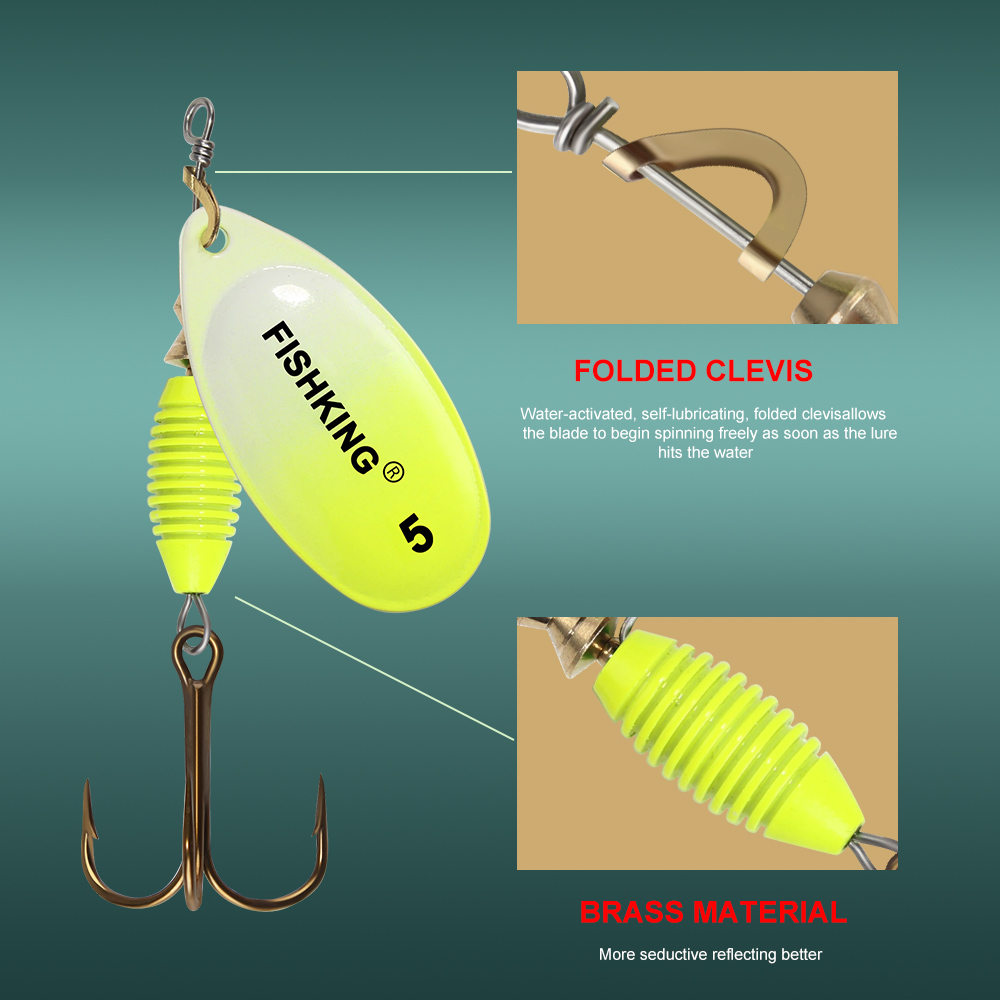 Metalen Vissen Lokken 4G 4.8G  - Fishing Hook Treble recensie en prijs