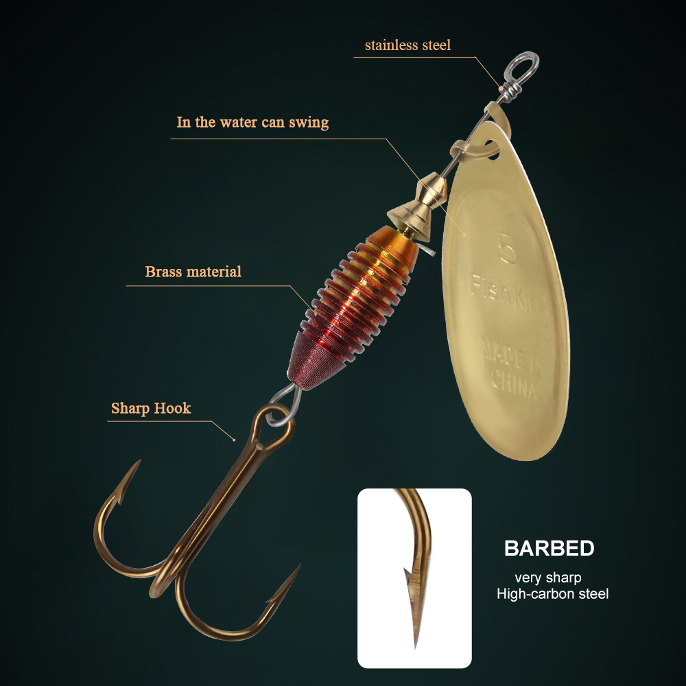 Metalen Vissen Lokken 4G 4.8G  - Fishing Hook Treble recensie en prijs