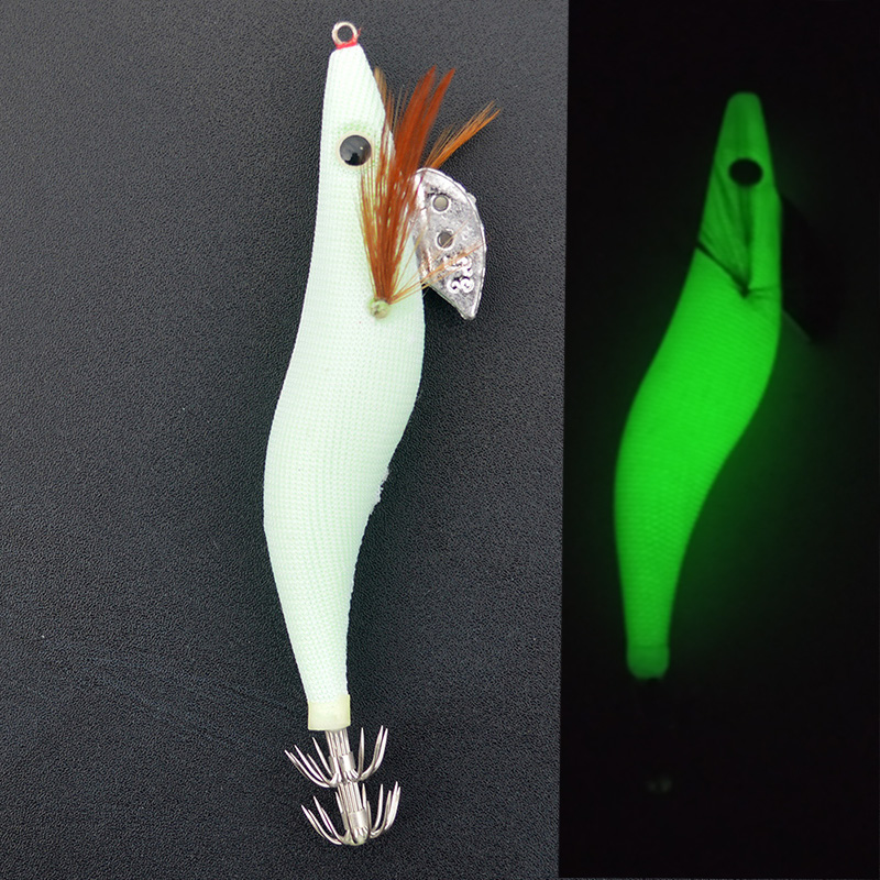 1PCS Lichtgevende Inktvis Jigs - Fishing Hook Size recensie en prijs