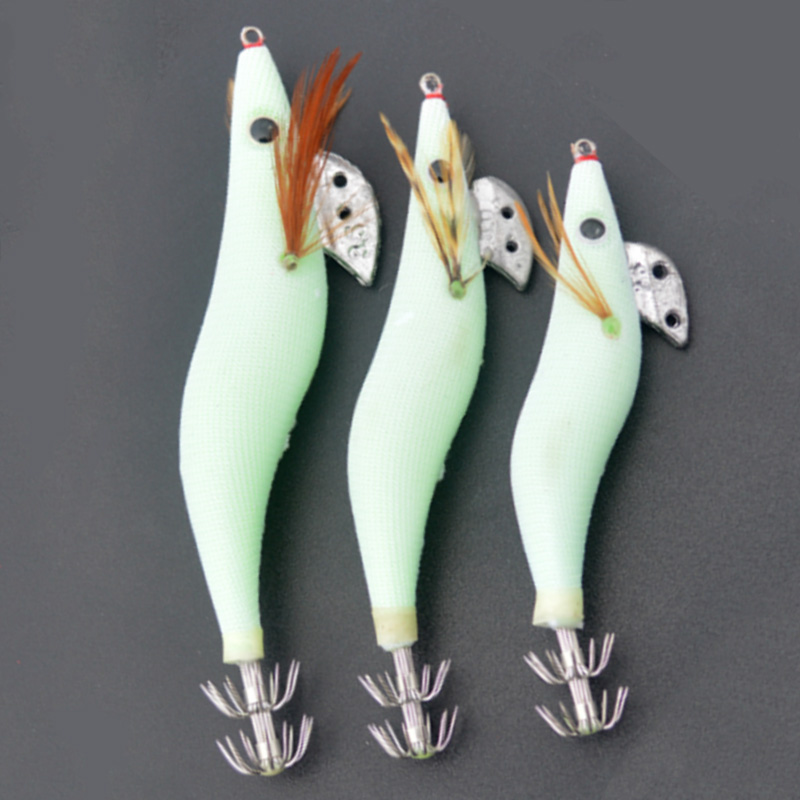 1PCS Lichtgevende Inktvis Jigs - Fishing Hook Size recensie en prijs