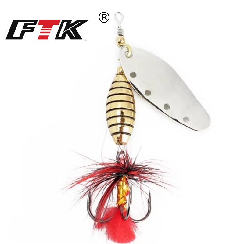 FTK 6g 12g 16g Metalen Spinner - Fishing Hook Treble recensie en prijs