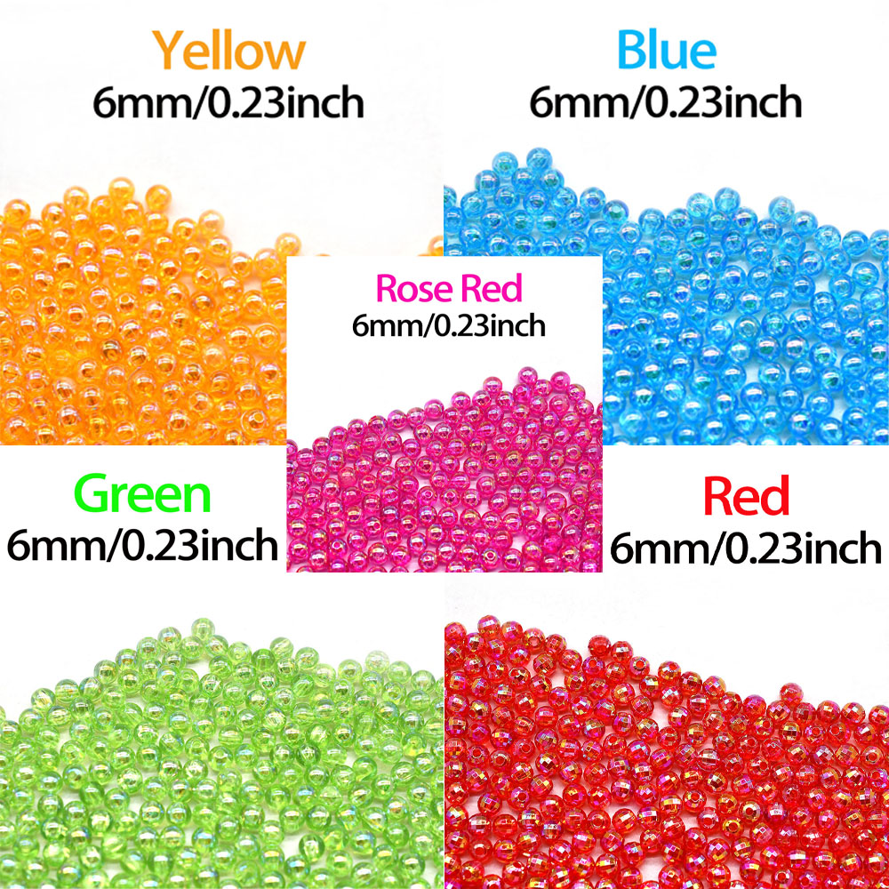 MNFT Mix 5 Kleuren Ronde Kraal - Fishing Hook Size recensie en prijs