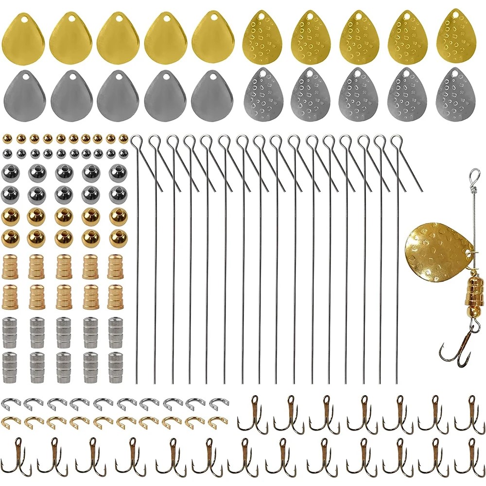 140 Stuks Visaas Maken Kit Vis - Fishing Hook Treble recensie en prijs