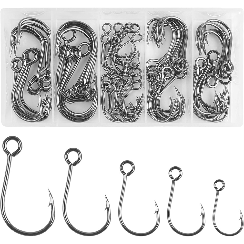 70 Stuks Vissen Inline Enkele  - Fishing Hook Circle recensie en prijs