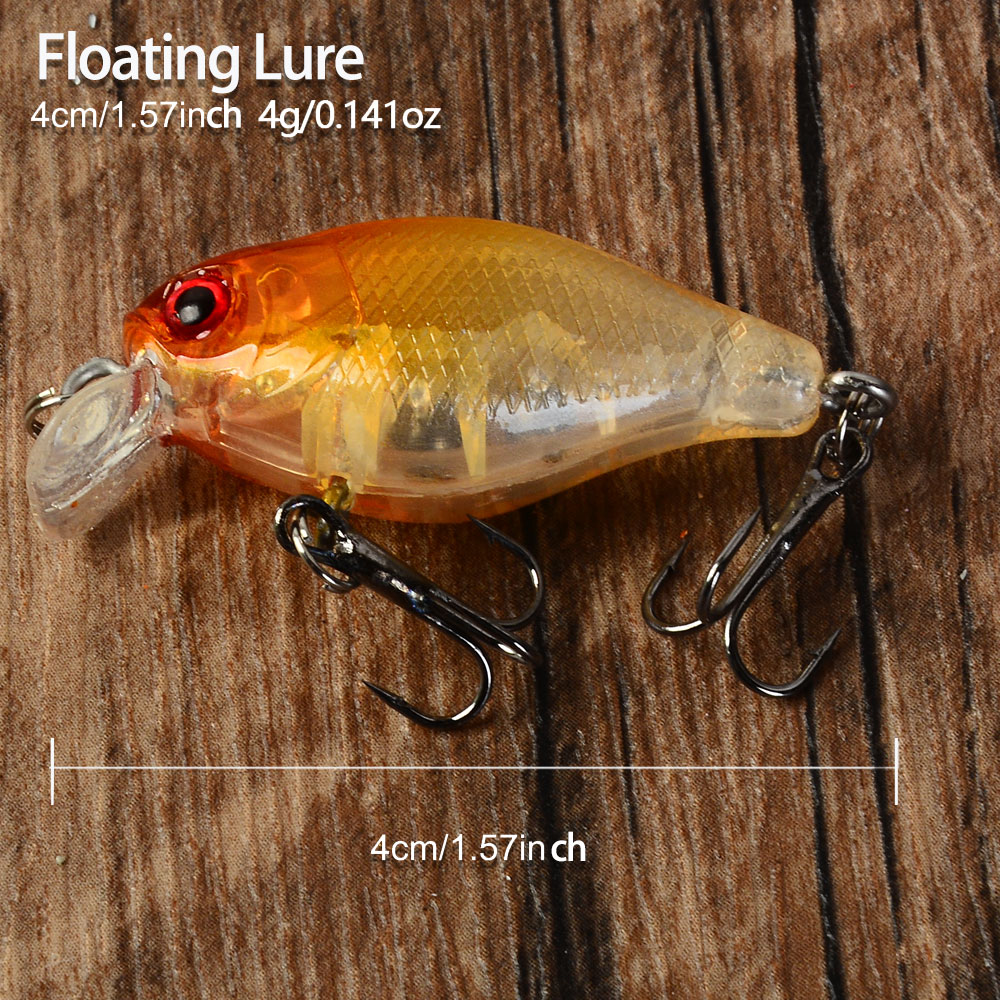 5pcs Drijvende Crankbaits Aas  - Fishing Hook Treble recensie en prijs