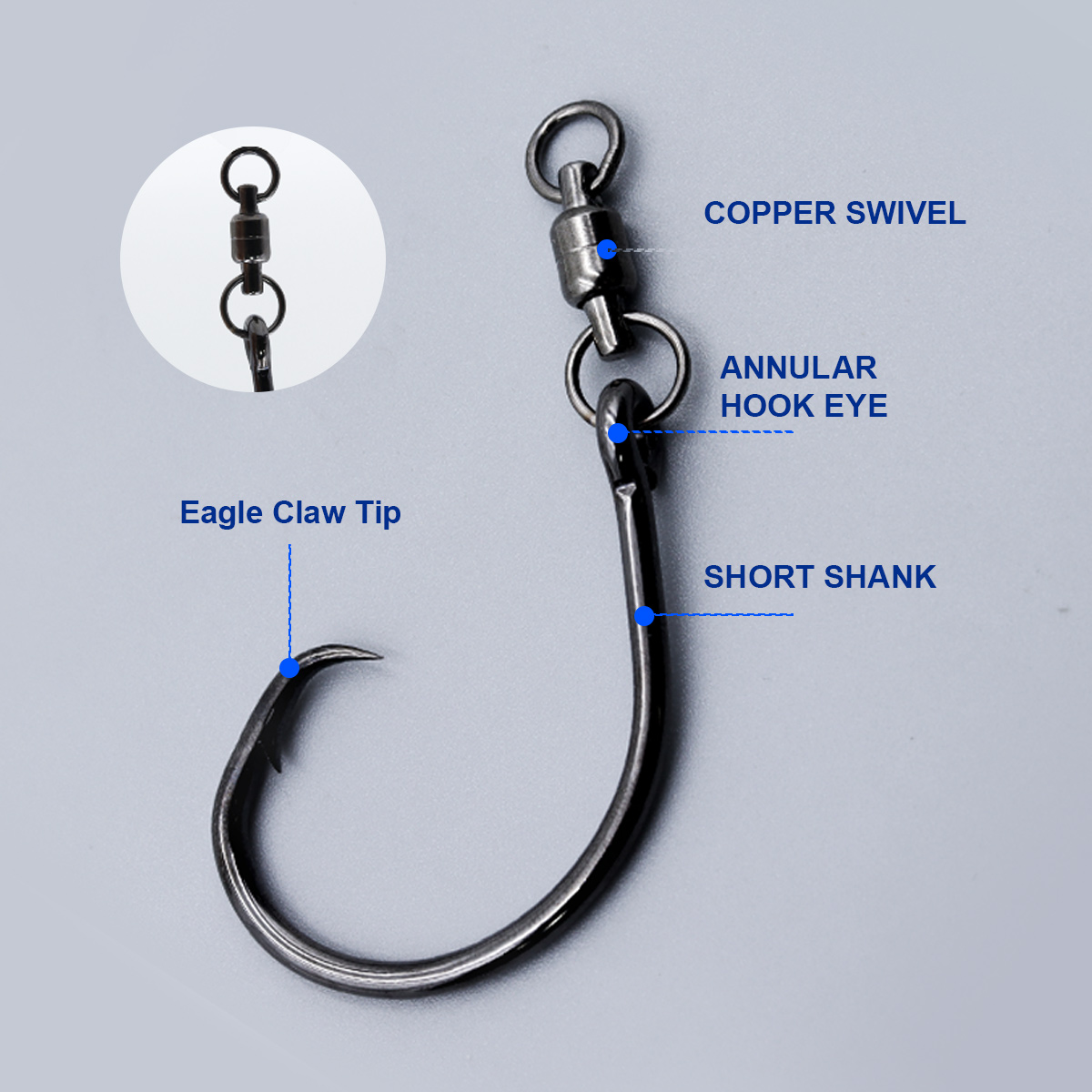 ZYZHE 3/6/9 stuks cirkelhaken  - Fishing Hook Circle recensie en prijs