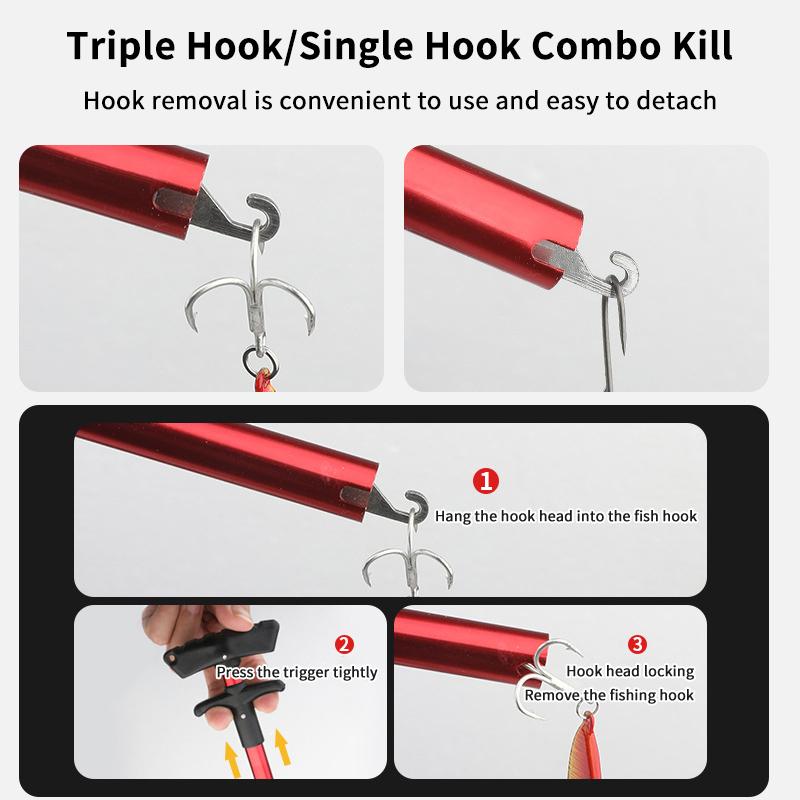 ^ # 1PC Fishing Hook Remover T - Fishing Hook Remover recensie en prijs
