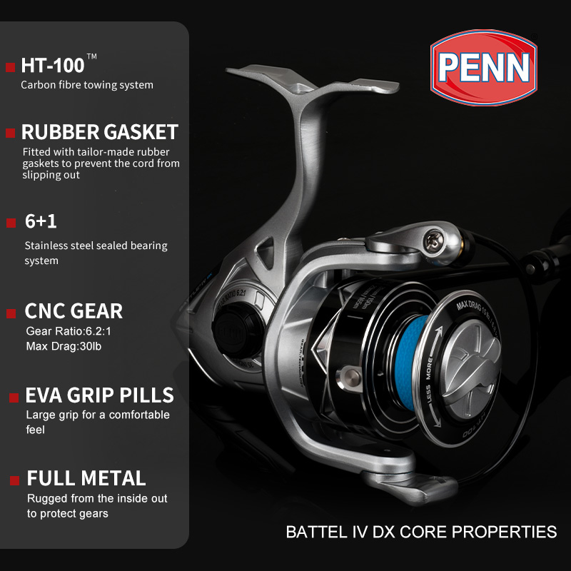 PENN BATTLE BTL IV DX 3000 400 - Penn Reel Battle recensie en prijs