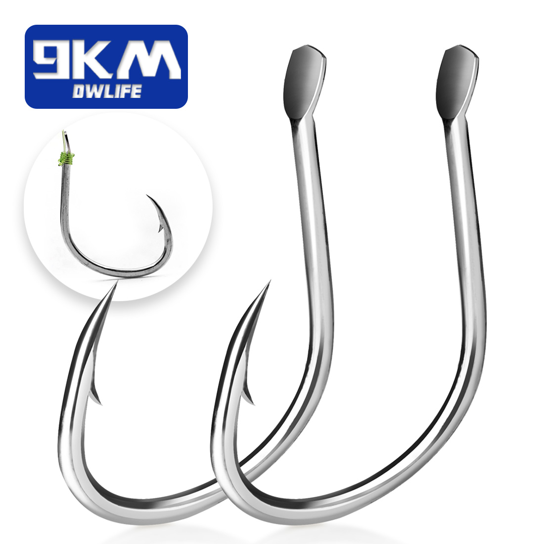 9Km Levend Aas Haken Zoutwater - Fishing Hook Circle recensie en prijs